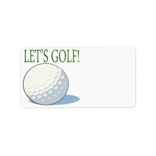 Låter Golf Adressetikett