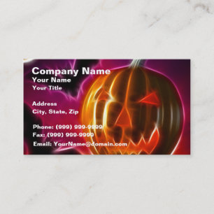 Låter Halloween Visitkort