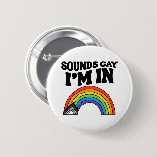 Låter Hbtq Jag Är Med I Hbtq-Pride Knapp