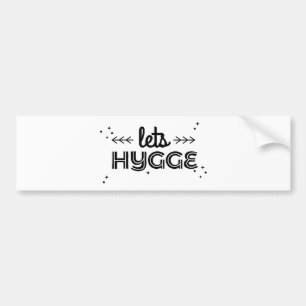 låter hygge bildekal