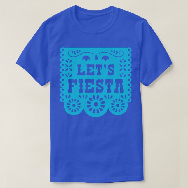 Låter Papel Picado-banderoll T Shirt (Design framsida)