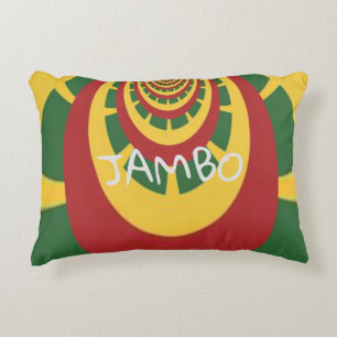 Latest Jamaica Rasta Färg Prydnadskudde