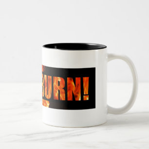 LÅTET DET ATT BRÄNNA! Kaffemugg