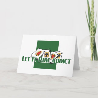 Låtet det att rida knarkare hälsningar kort