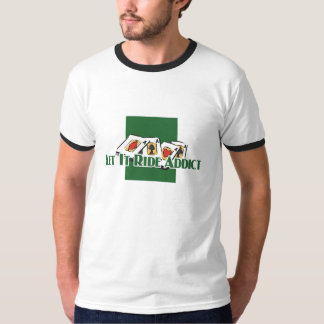 Låtet det att rida knarkare ringer-t tee shirt