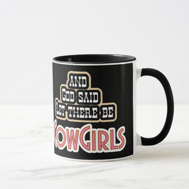 Låtet finns det CowGirls MUGG eller kopp (Höger)