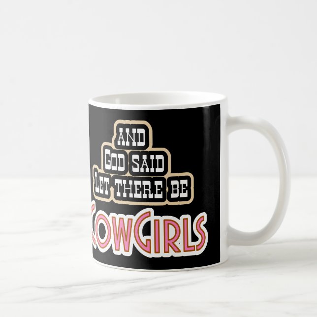 Låtet finns det CowGirls MUGG eller kopp (Höger)