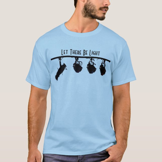 Låtet finns det ljust t-shirt (Framsida)