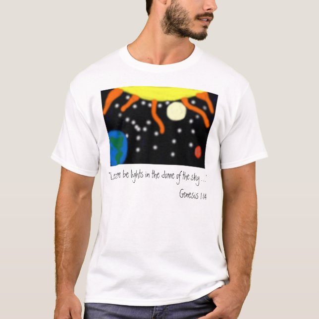 Låtet finns det ljust tee shirt (Framsida)