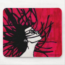 Låtet gå. Var fria Mousepad Musmatta