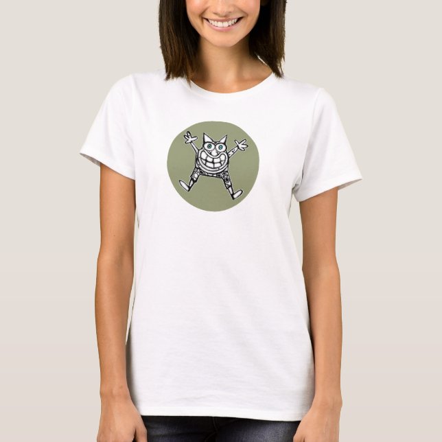 Låtet går grönt tee shirt (Framsida)