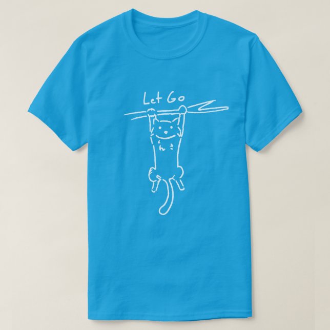 Låtet går kattunge t-shirt (Design framsida)