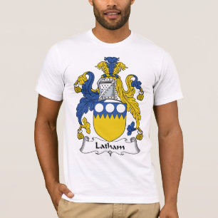 Latham familjvapensköld t-shirt