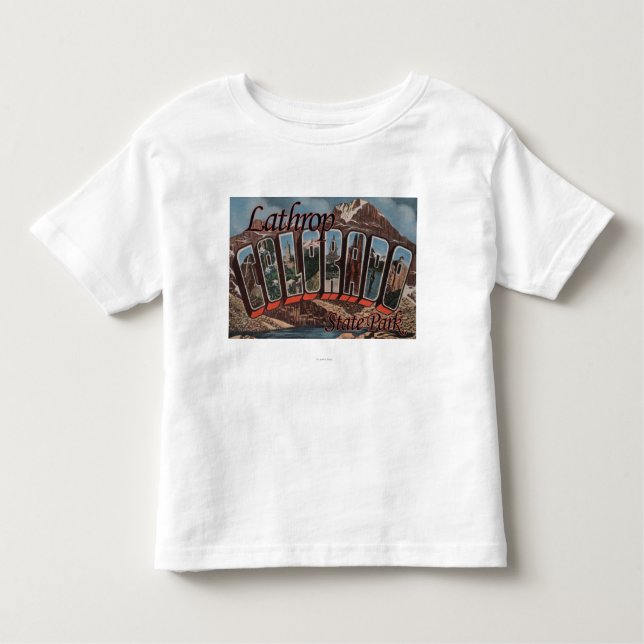 Lathrop delstatspark, Colorado Tee Shirt (Framsida)