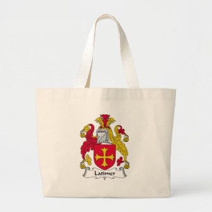 Latimer familjvapensköld jumbo tygkasse