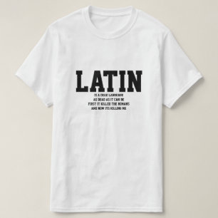Latin är ett dött språk tröja