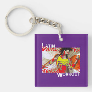 LATIN DANCE WORKOUT - Nyckelkedja