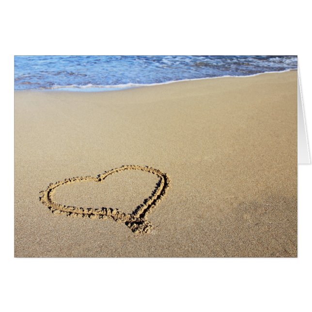 Latin - jag kärlek du hälsningskort (Framsidan Horizontal)