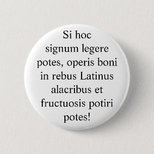 Latin knäppas knapp