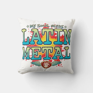 Latin Metall Soul Cushion Kudde
