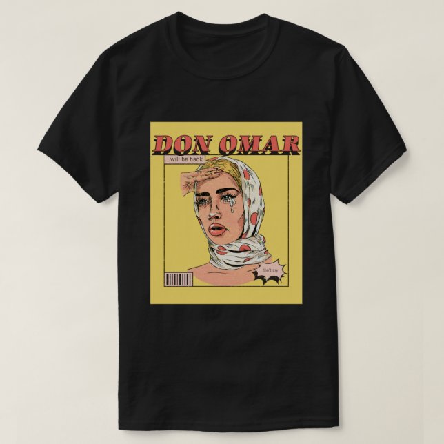 Latin Music - Don Omar Classic T-Shirt (Design framsida)
