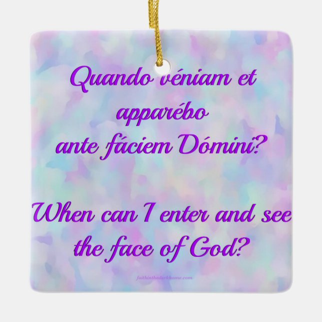 Latin när jag kan ange ornament (Framsida)