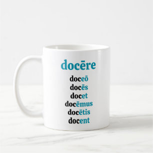 Latin Teacher Conjugation Mugg