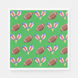 Latin-themed Football Pappersservett