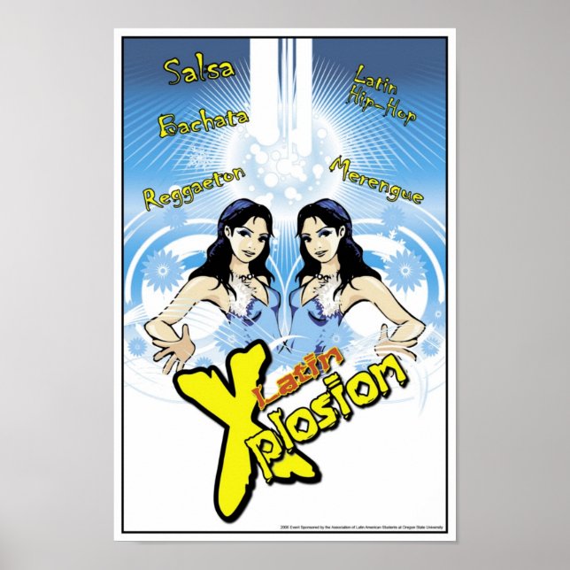 Latin XPlosion Natt - Vår 2006 Poster (Framsidan)