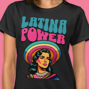 Latina Power Hispanic Heritage Month Shirt T Shirt