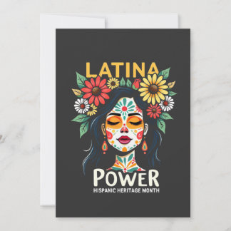 Latina Power Hispanic Heritage Month Tack Kort