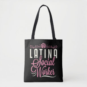 Latina Social Worker Tygkasse