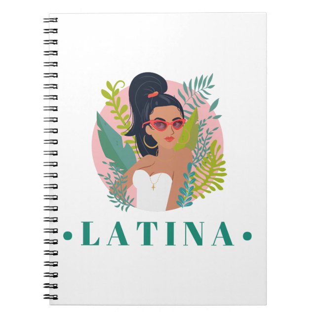 Latina Summer Anteckningsbok (Framsidan)