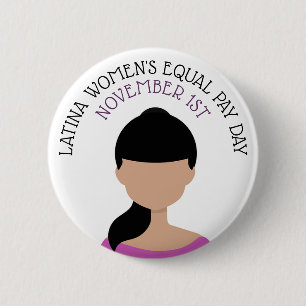 Latina Women's Equal Betala Dagen den 1 november Knapp