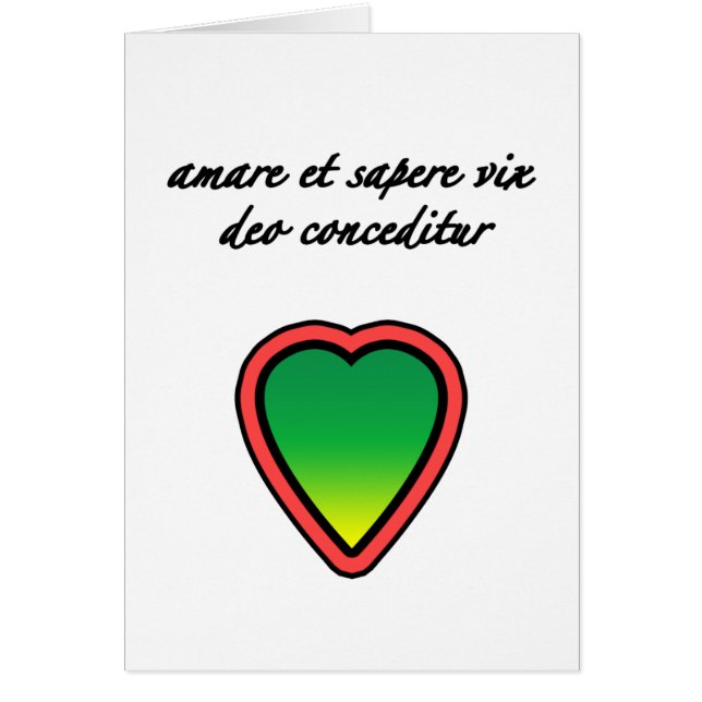 Latinamerika Älskare Hälsningskort (Framsidan)