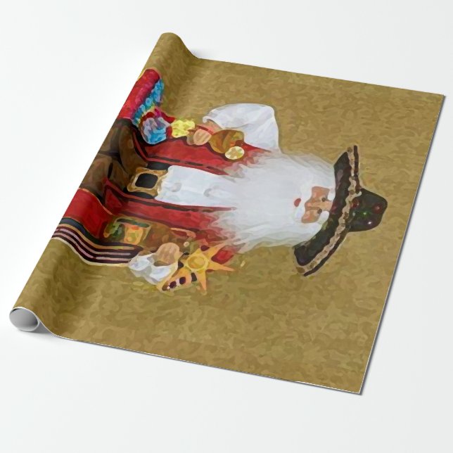 Latinamerikansk mexicansk Southwestern Presentpapper (Utrullad)