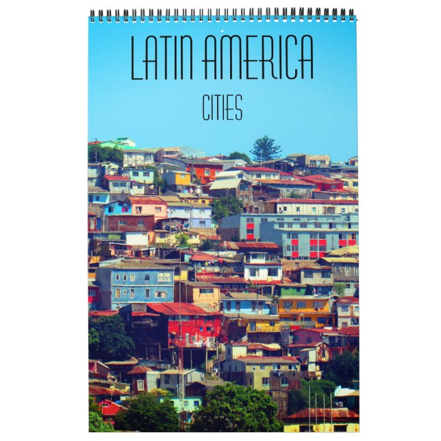 latinamerikanska städer 2026 kalender (Omslag)