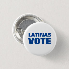 Latinas Vote blue and white voto latino modern Knapp