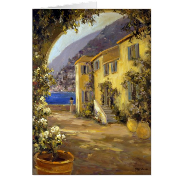 Latinlugn mig hälsningskort (Framsidan)