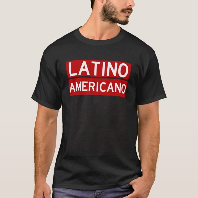 Latino Americano Coola Latin American Quote T Shirt (Framsida)