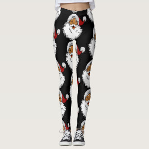 latino birational jultomten christmas leggings