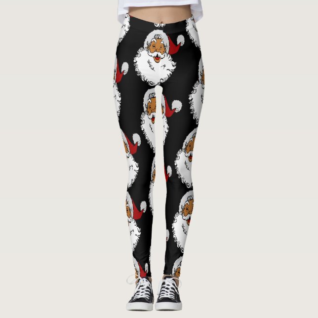 latino birational jultomten christmas leggings (Framsida)