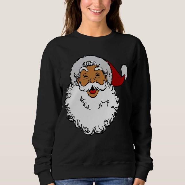 latino birational jultomten christmas t shirt (Framsida)