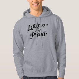 Latino och stolt tröja med luva