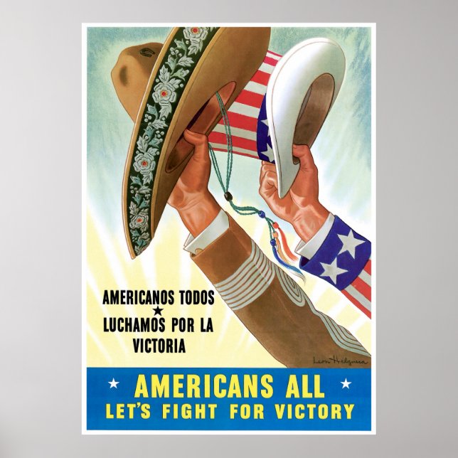 Latino Patriotism Poster (Framsidan)