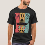Latino Periodic Bord Inslag Science Nerd Vintag T Shirt<br><div class="desc">Latino Periodic Bord Inslag Science Nerd Vintage Graphic</div>