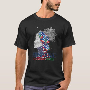 Latino Pride Latino Land Flaggor Hispanic Herit T Shirt