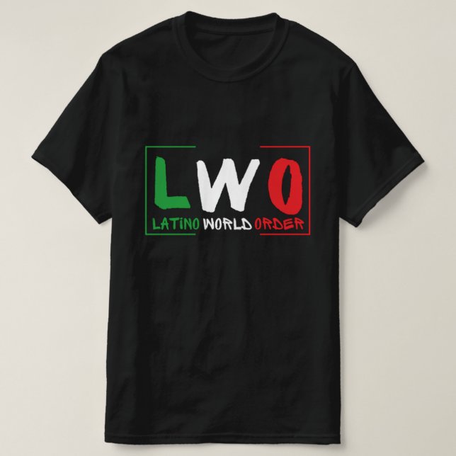 latino world order - lwo T-shirt (Design framsida)