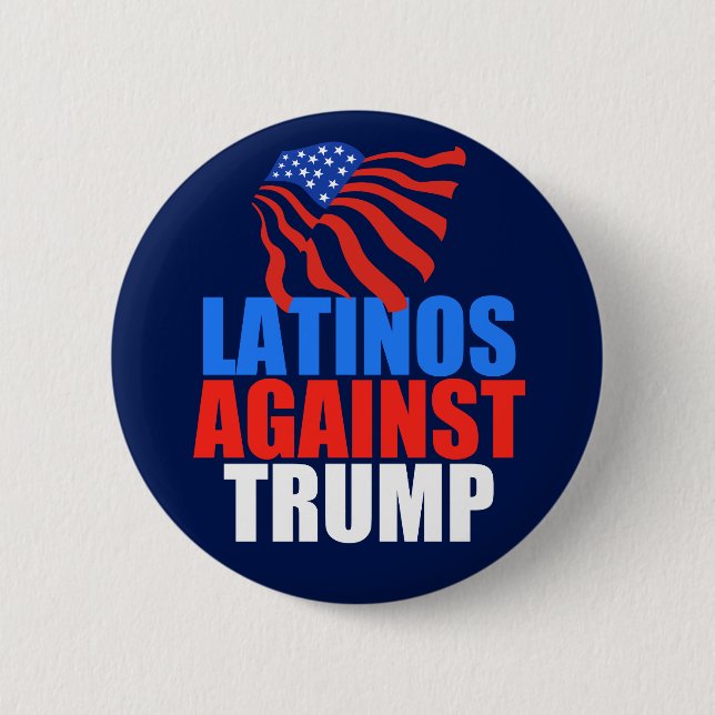 Latinos Against Trump Knapp (Framsida)