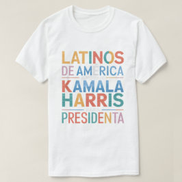 LATINOS DE AMERICA APOYAN KAMALA TShirt T Shirt
